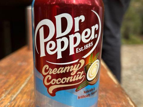 undefined's review of Dr pepper limited edition creamy coconut Coconut