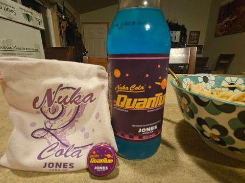 FrostyKat's review of Jones Nuka Cola QuanTum Berry lemonade soda